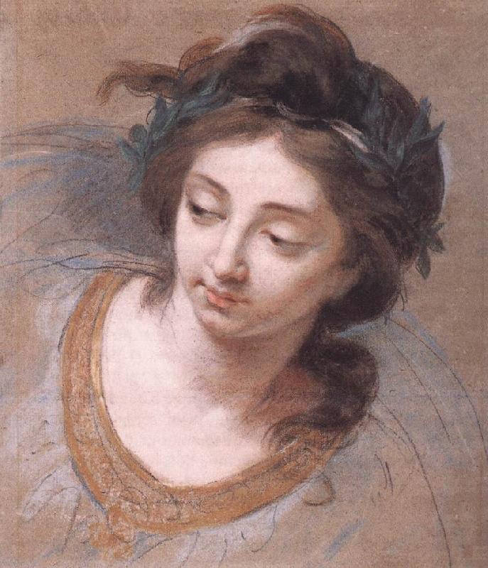 VIGEE-LEBRUN, Elisabeth Woman's Head iy oil painting image